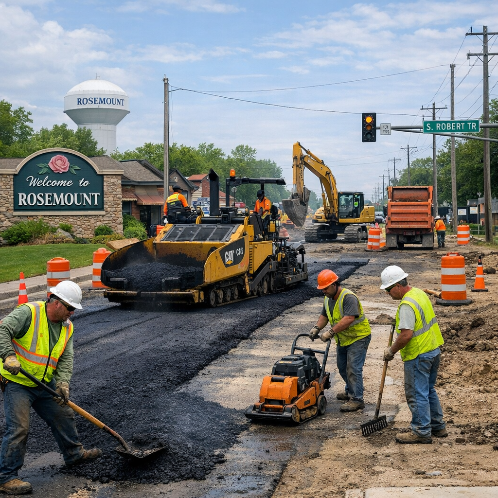 Rosemount City Council Initiates 2026 Street Improvement Project